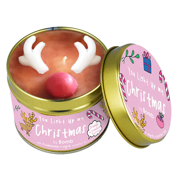 You Light Up My Christmas Scent Stories Candle